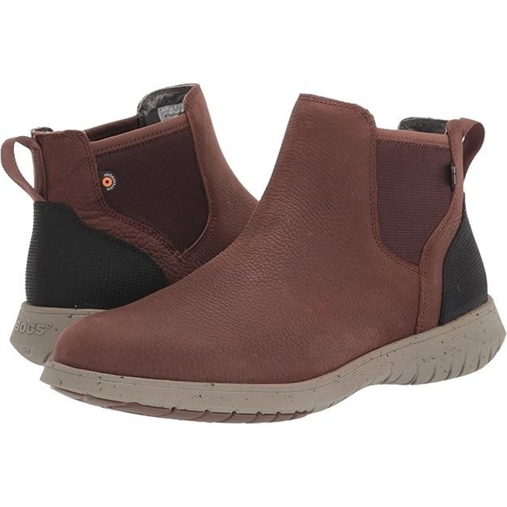 BOGS® (Men's 9.5 M) Spruce™ Waterproof Chelsea Boots in Brown‎ - $149